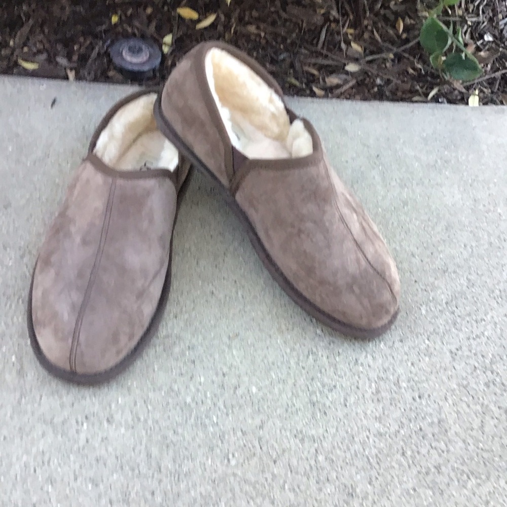 UGG Scuff Romeo II Men's Espresso suede Slippers